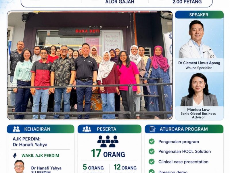 Ionic Global Participates in Wound Care Management Training Program in Melaka